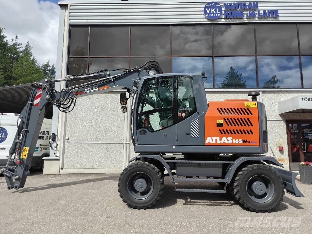 Atlas 165WSR Pyöräkaivukoneet