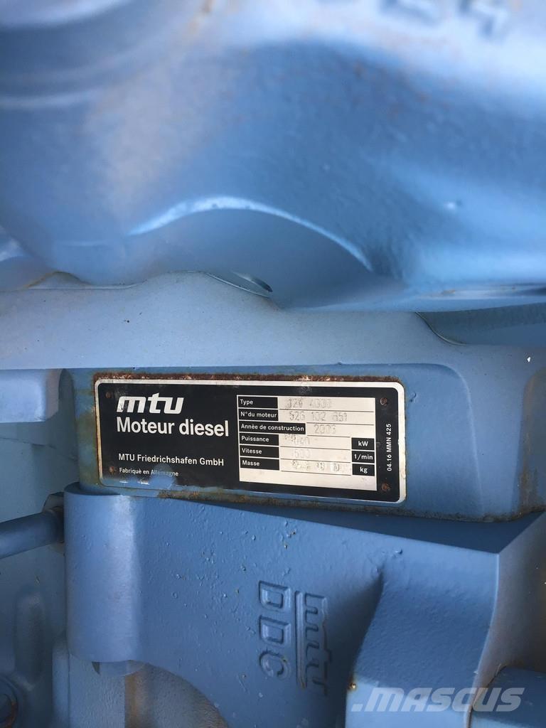 MTU 12V 4000 USED Moottorit