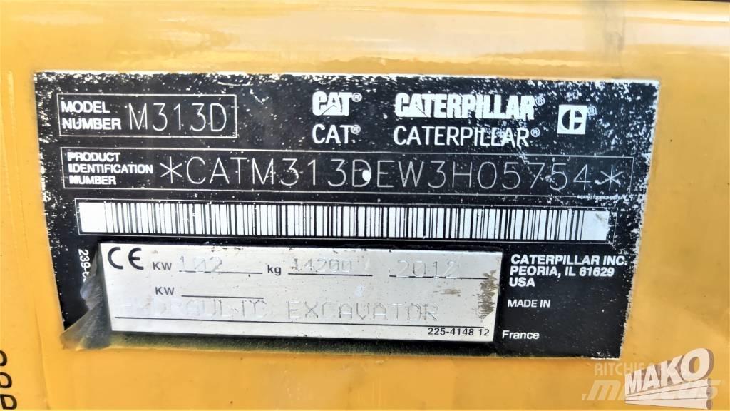 CAT M 313 D Pyöräkaivukoneet