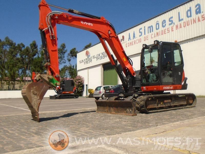 Kubota KX 080-4 Midikaivukoneet 7t - 12t