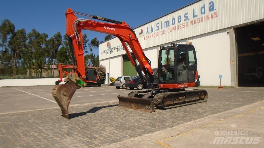 Kubota KX 080-4 Midikaivukoneet 7t - 12t