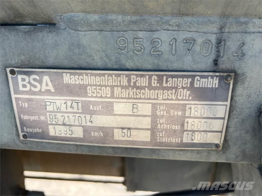 BSA PTW 14 T Lietteen levittimet