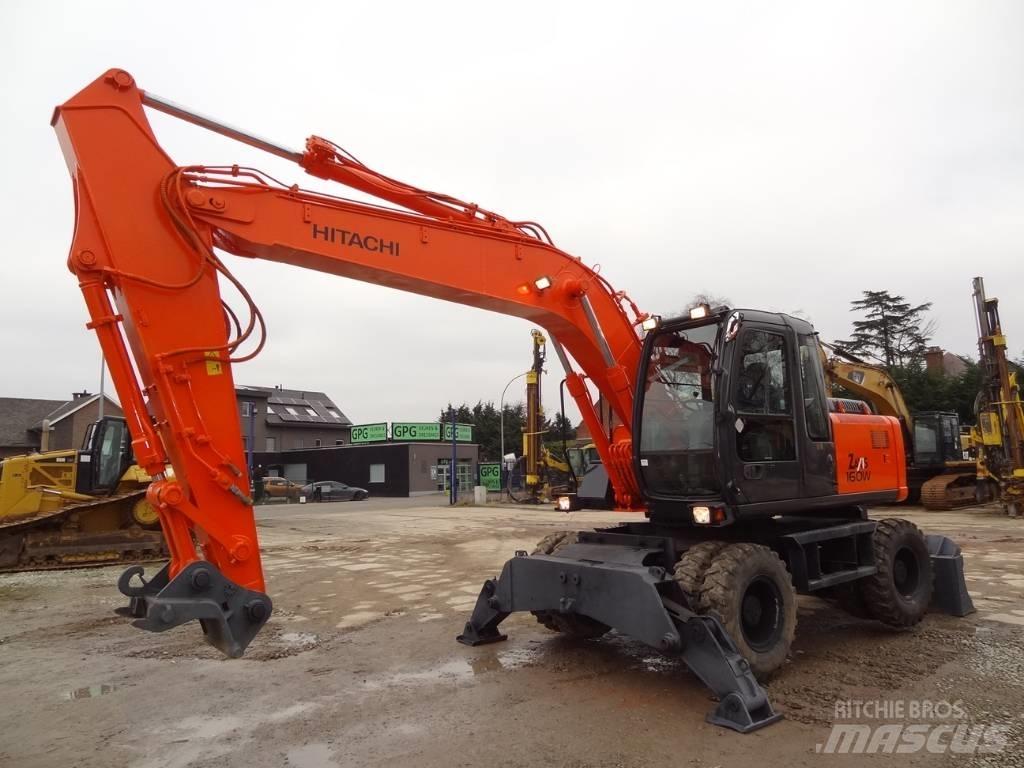Hitachi EX 160 WD Pyöräkaivukoneet