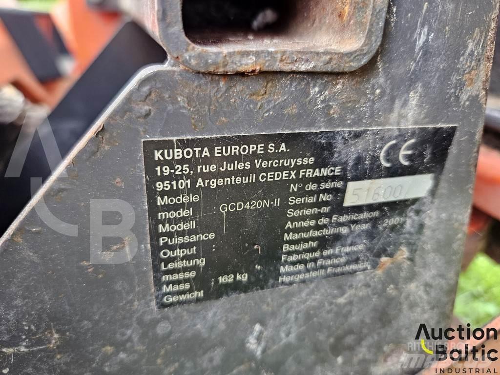 Kubota GCD420N-II Päältäajettavat ruohonleikkurit