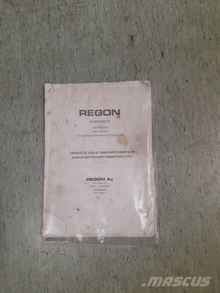  Regon R 1  Klapikone Pilkekoneet, klapikoneet, hakkurit ja sirkkelit