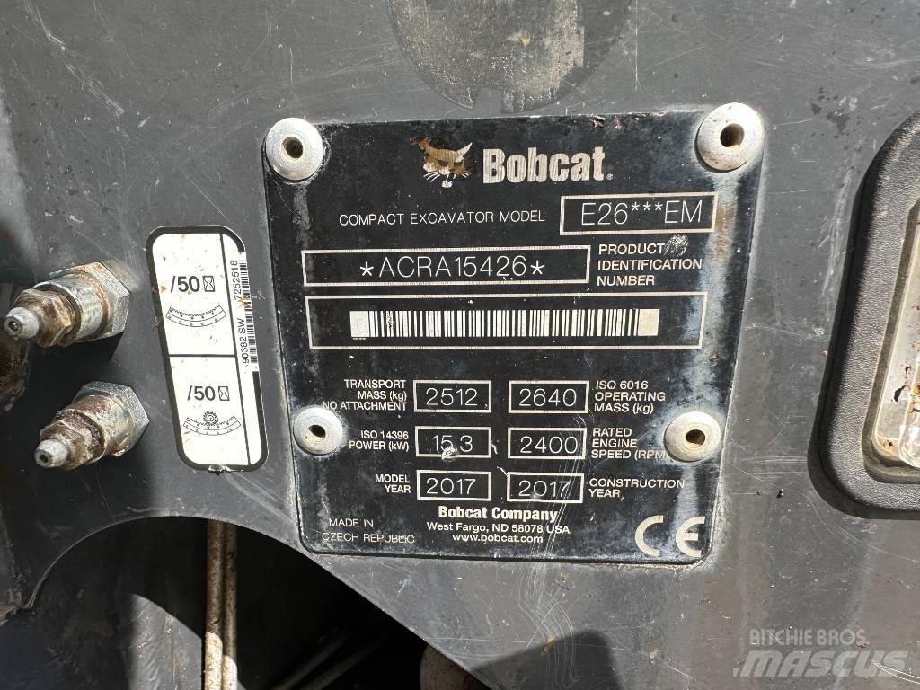Bobcat E 26 Minikaivukoneet < 7t