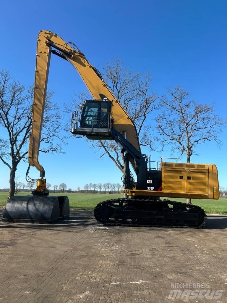 CAT 374 F Jätteenkäsittelijät