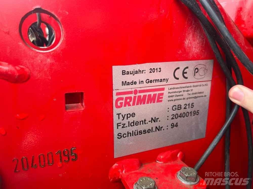 Grimme GB 215 Perunanistutuskoneet
