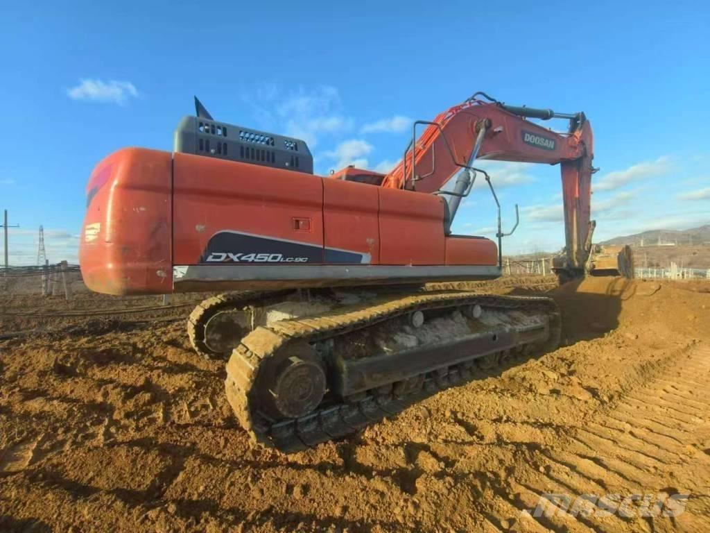 Doosan DX 450 LC-9 Amfibio-kaivinkoneet