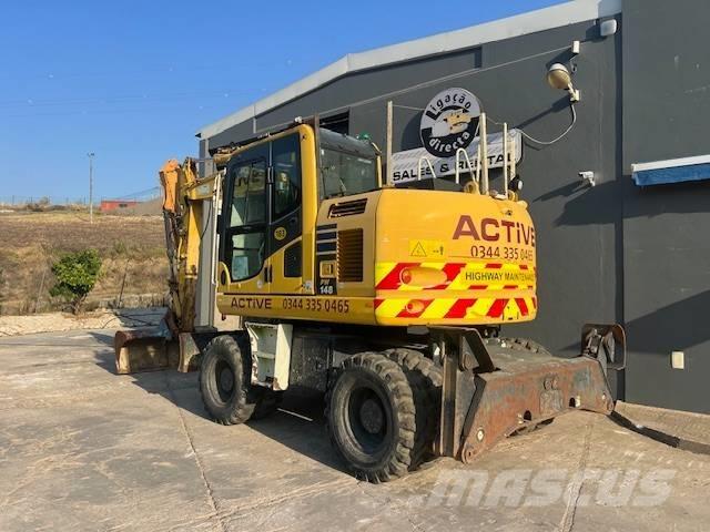 Komatsu PW 148 Pyöräkaivukoneet