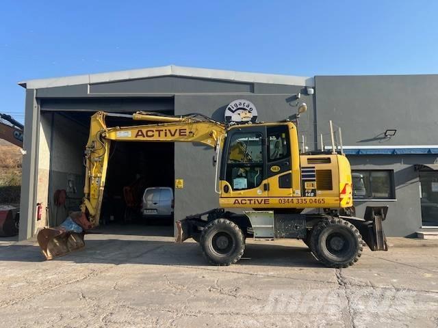 Komatsu PW 148 Pyöräkaivukoneet