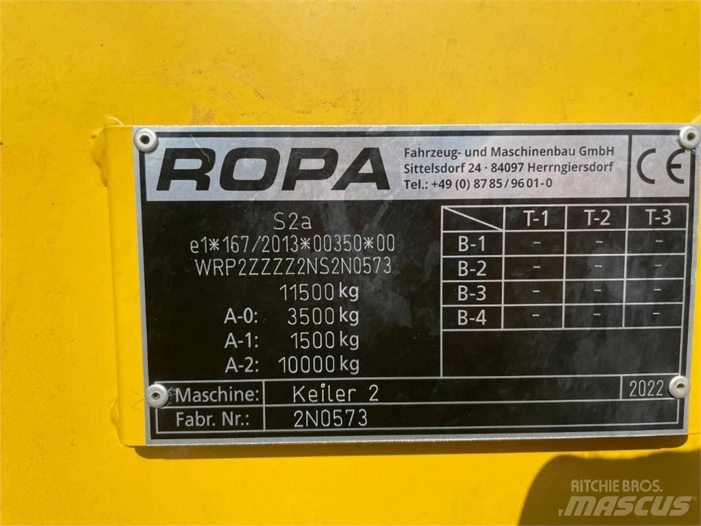 Ropa KEILER 2 Perunannostokoneet
