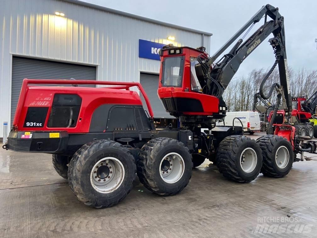 Komatsu 931XC Harvesterit