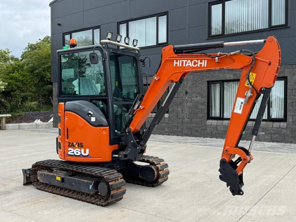 Hitachi ZX 26 U-6CLR Minikaivukoneet < 7t