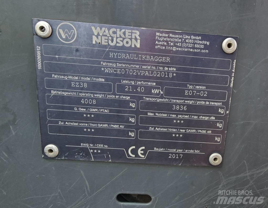 Wacker Neuson EZ 38 Minikaivukoneet < 7t