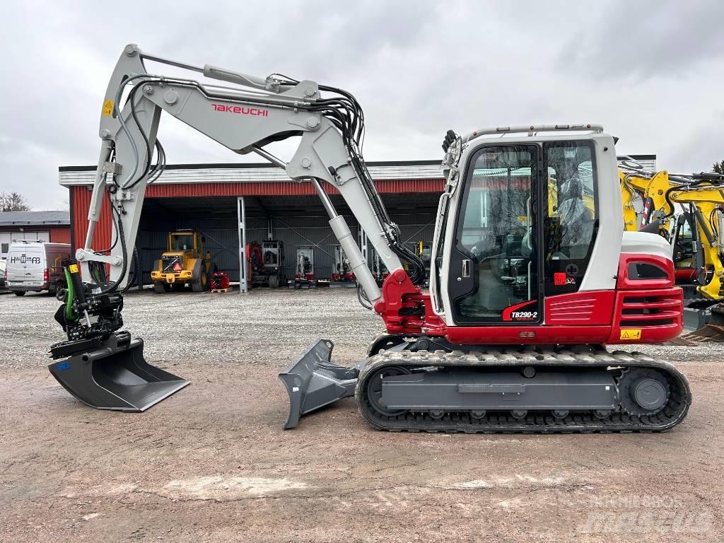 Takeuchi TB290 Midikaivukoneet 7t - 12t