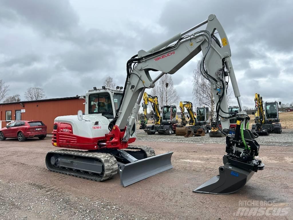 Takeuchi TB290 Midikaivukoneet 7t - 12t