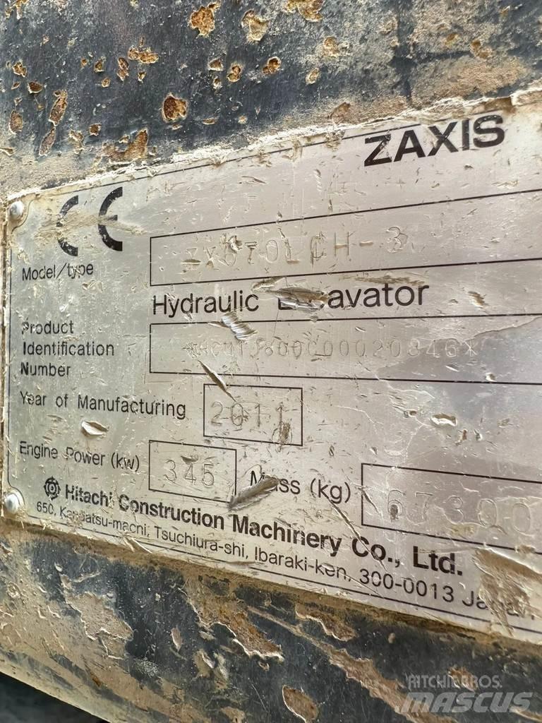Hitachi ZX670CH-3 Telakaivukoneet