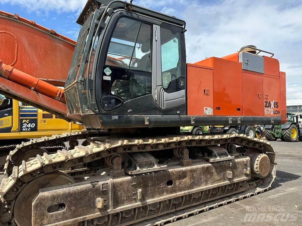 Hitachi ZX670CH-3 Telakaivukoneet