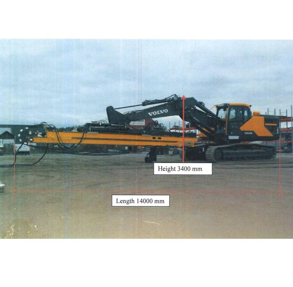 Volvo EC 250 ENL Erikoiskaivinkoneet