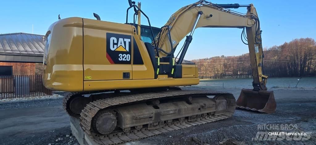 CAT 320 Telakaivukoneet