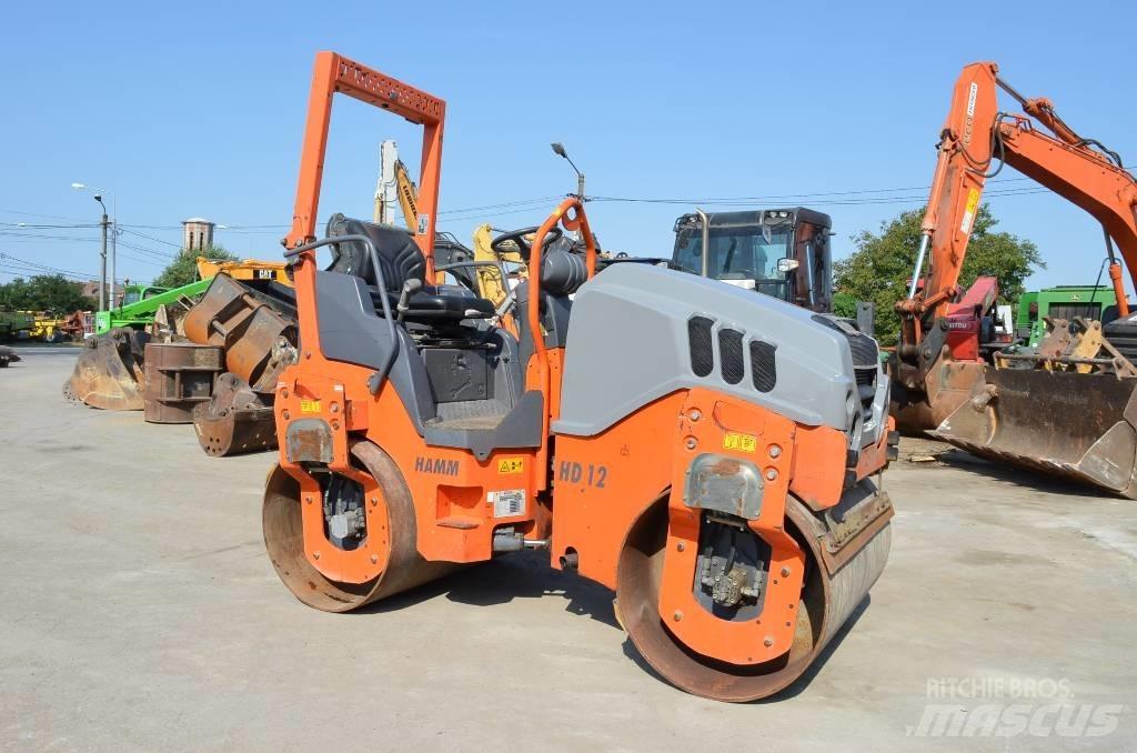 Hamm HD 12 VV Tandemjyrät