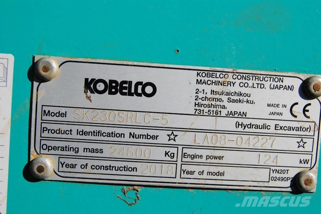 Kobelco SK230SRLC-5 Telakaivukoneet