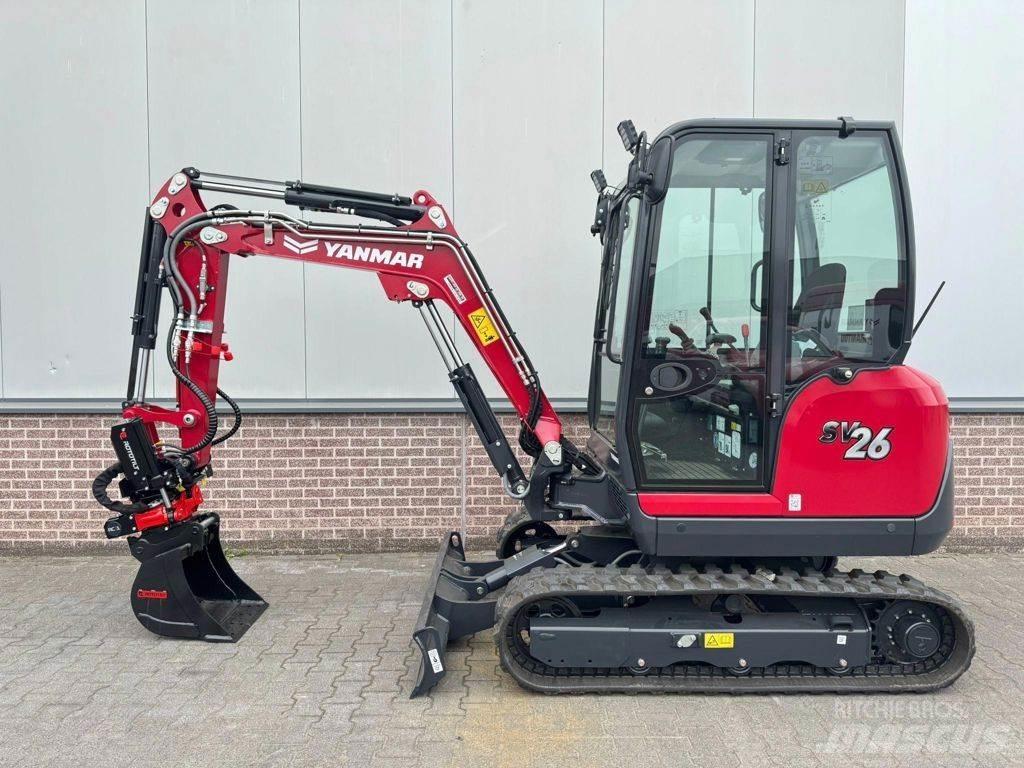 Yanmar SV26 Minikaivukoneet < 7t