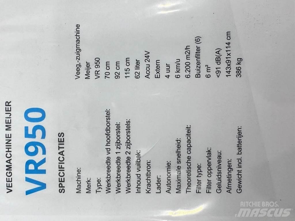Meijer VR950 Lakaisukoneet