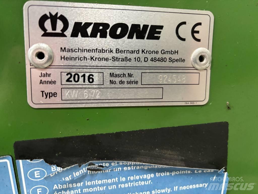 Krone KW 6.72/6 Pöyhimet ja haravat
