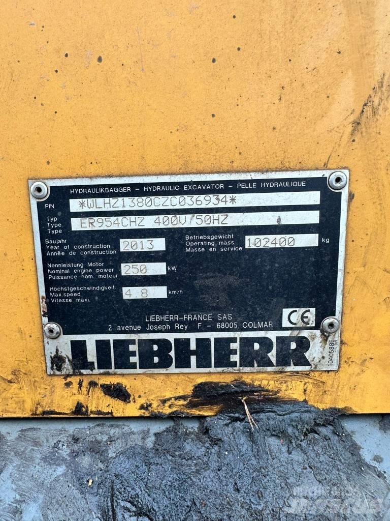 Liebherr ER 954C Jätteenkäsittelijät
