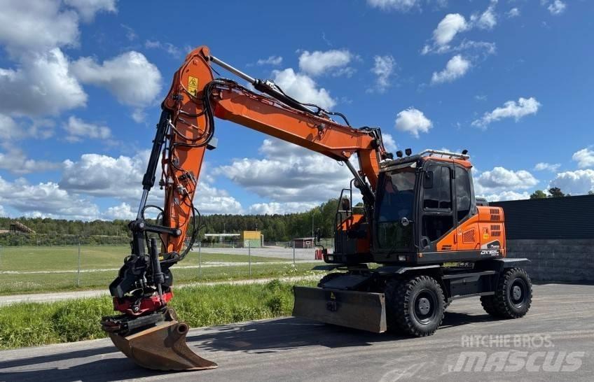 Doosan DX 165 W-5 Pyöräkaivukoneet