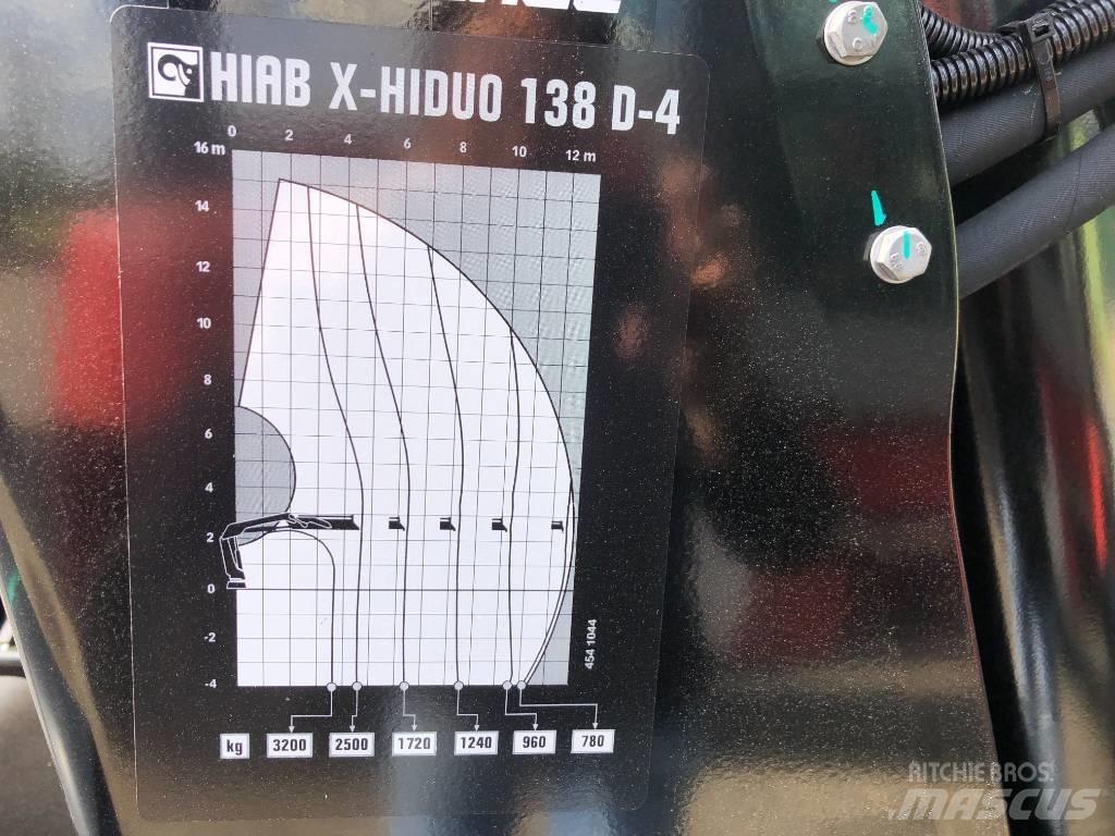 HIAB X-HiDuo 138 D-4 Kappaletavaranosturit