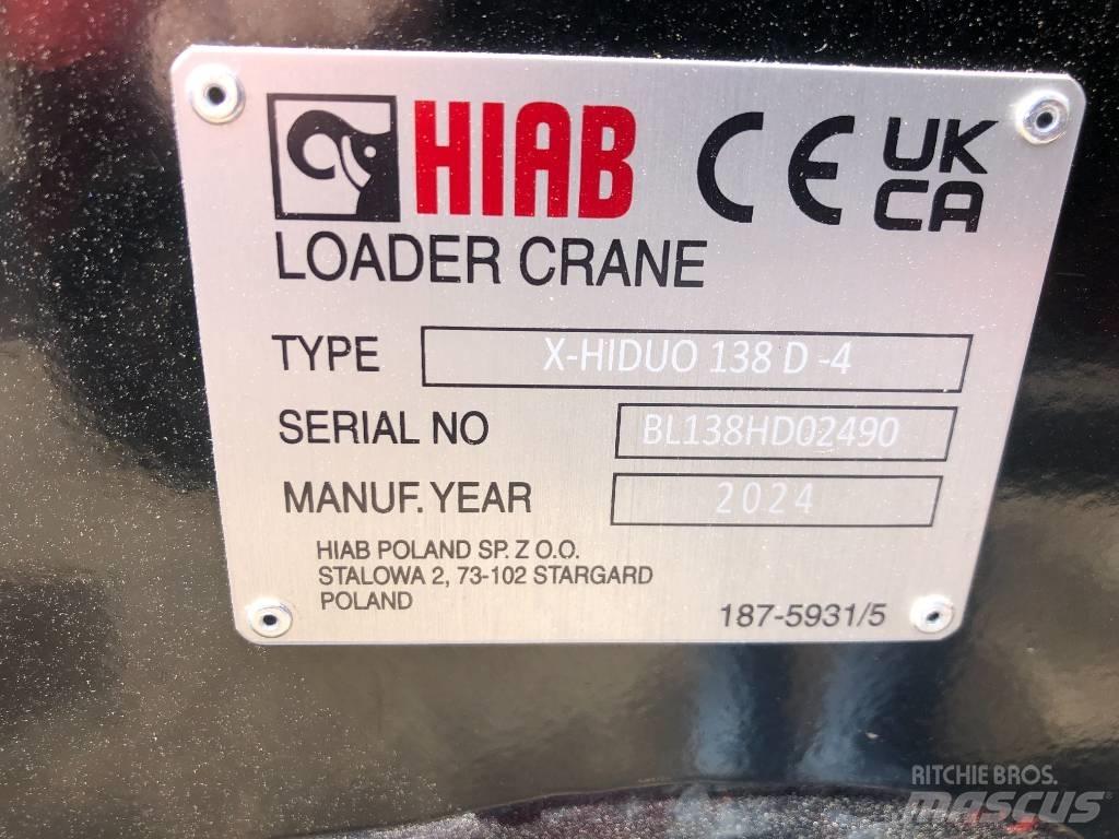HIAB X-HiDuo 138 D-4 Kappaletavaranosturit