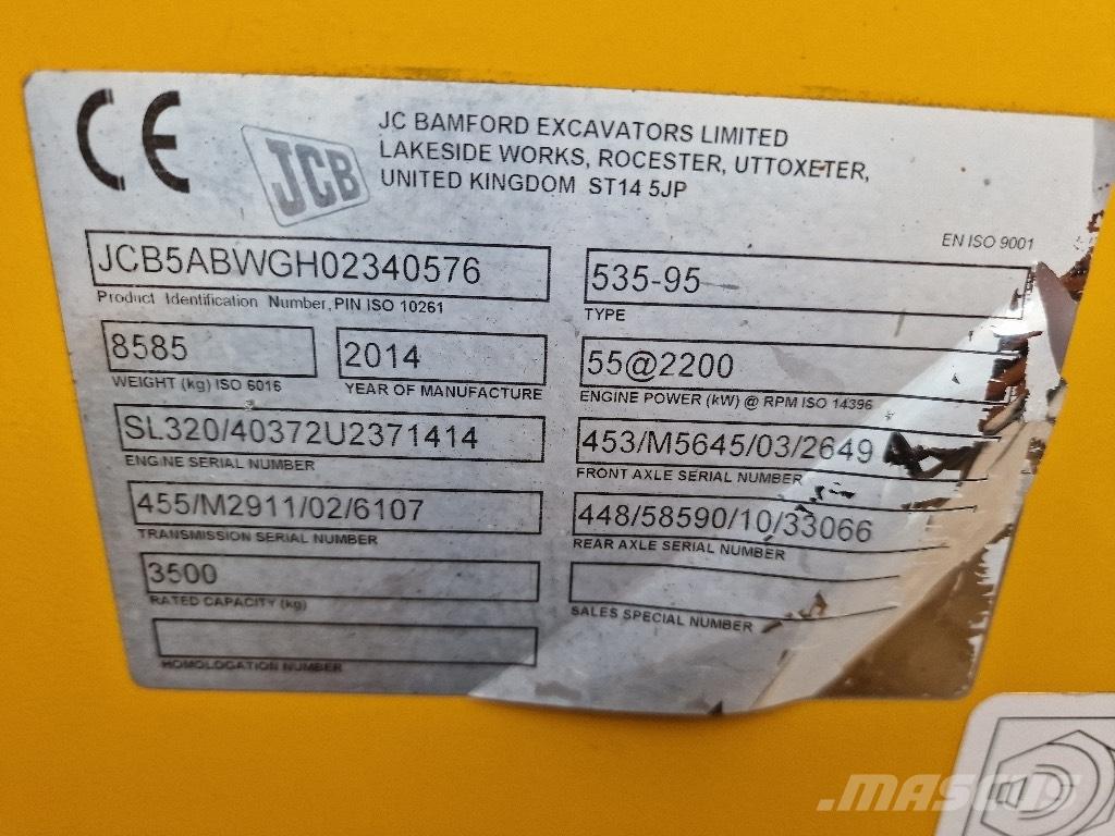 JCB 2014 JCB 535-95 Kurottajat