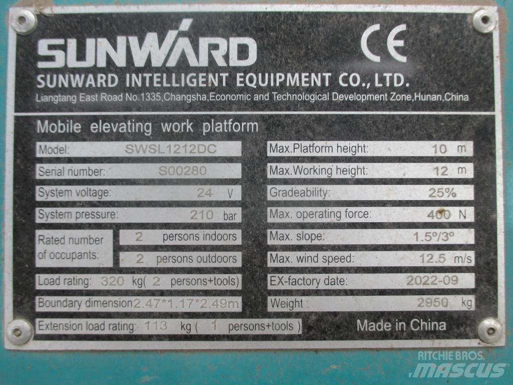 Sunward SWSL 1212 DC Saksilavat
