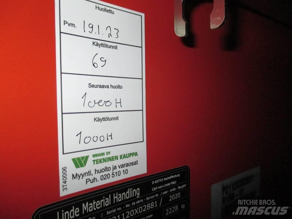 Linde R16N Työntömastotrukit
