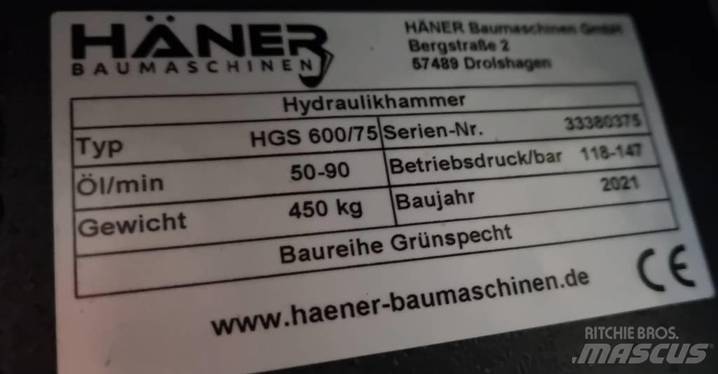 Häner HGS 600/75 Iskuvasarat