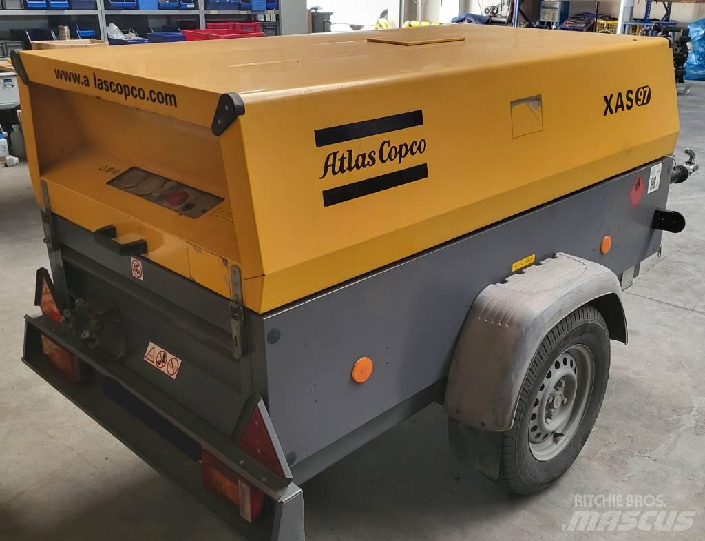 Atlas Copco XAS 97 Kompressorit