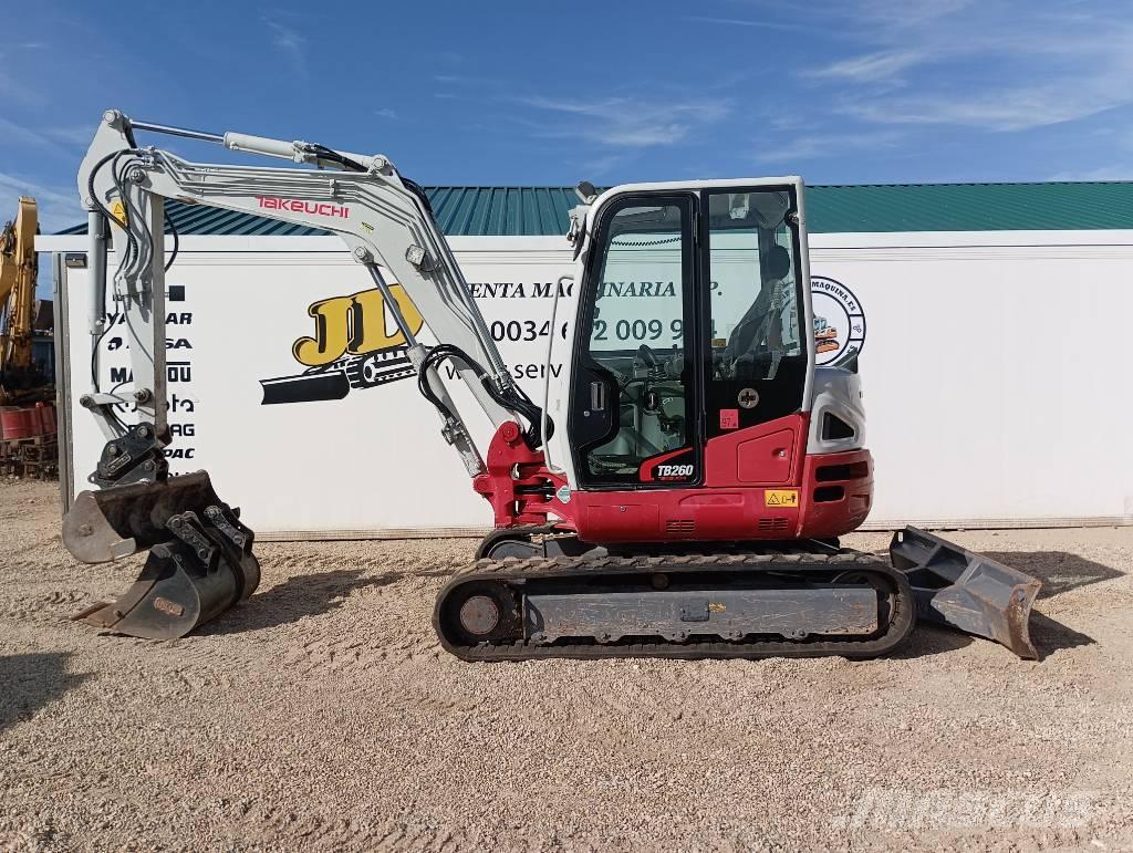 Takeuchi TB 260 Minikaivukoneet < 7t