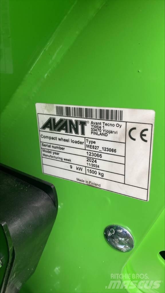 Avant E527 Pienkuormaajat