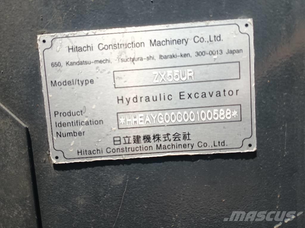 Hitachi 55 Minikaivukoneet < 7t