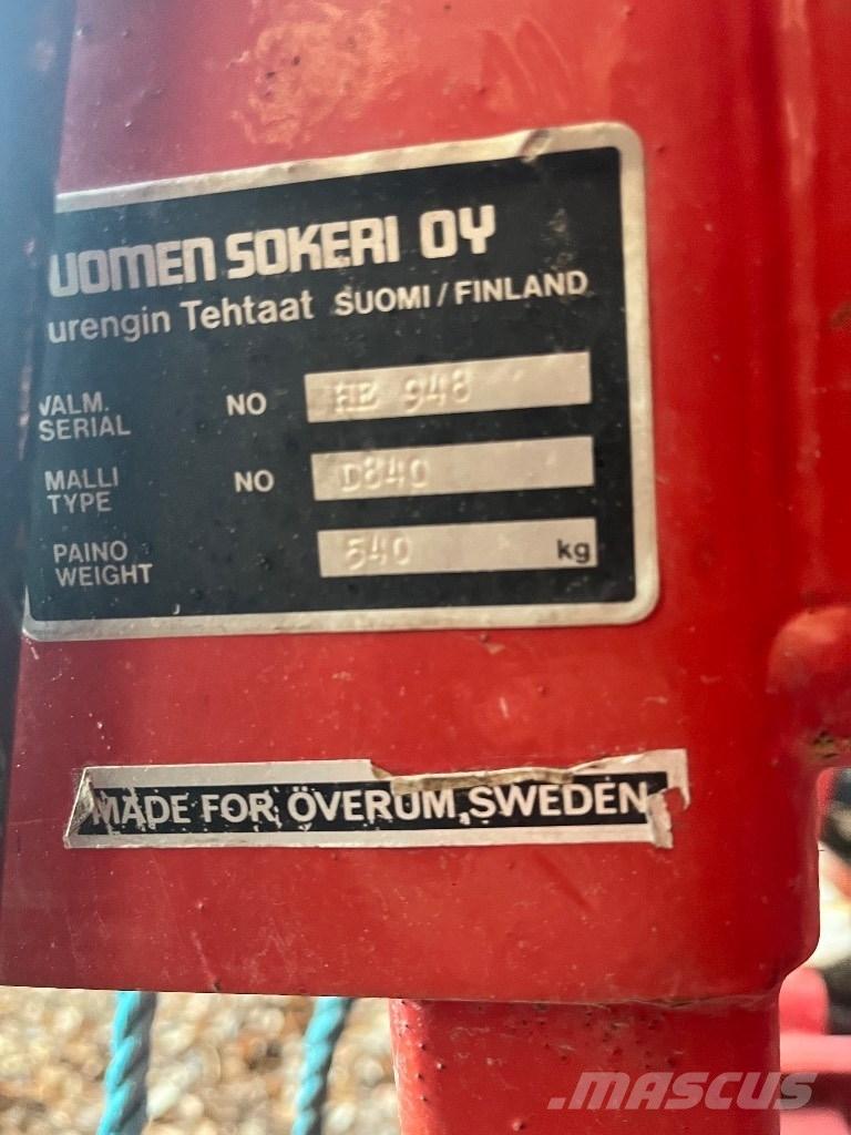 Överum D840 Kylvökoneet