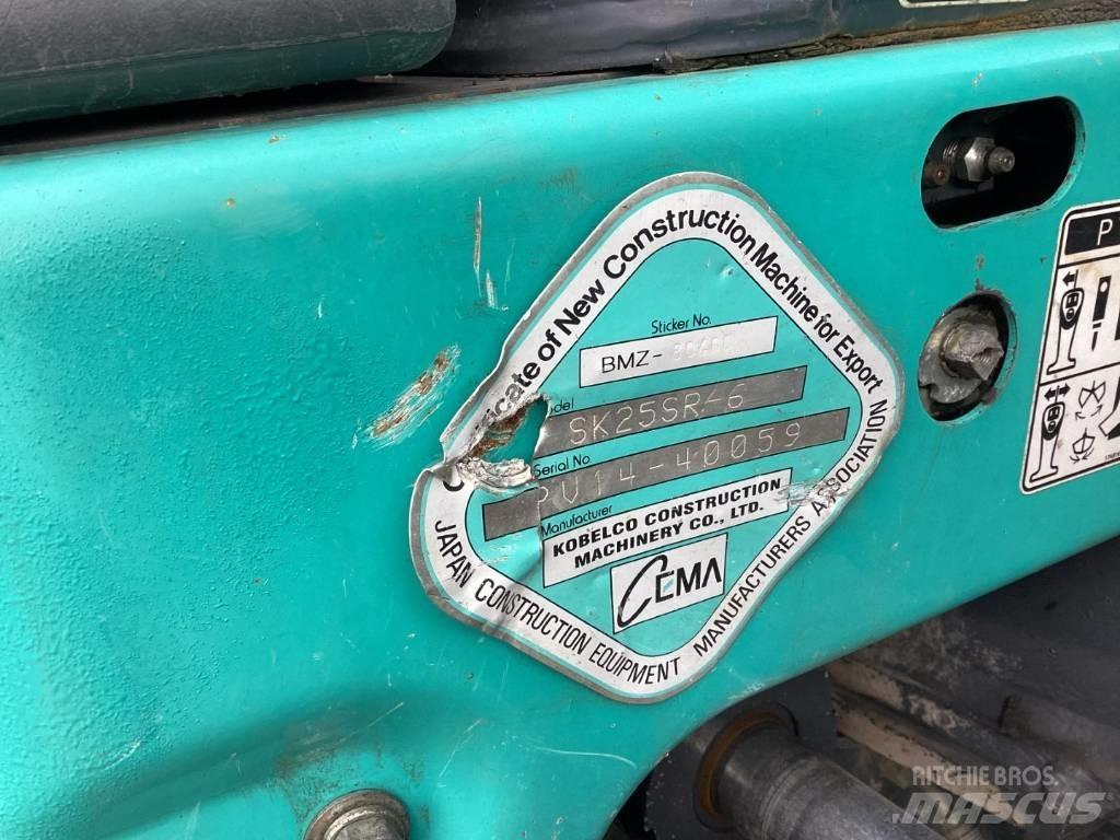 Kobelco SK25SR-6 Minikaivukoneet < 7t