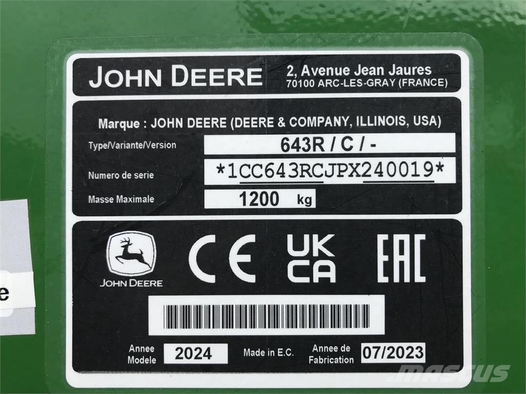 John Deere 6R 110 Traktorit