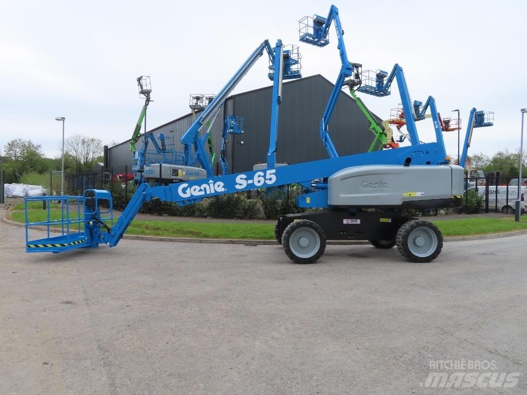 Genie S 65 Teleskooppipuominostimet