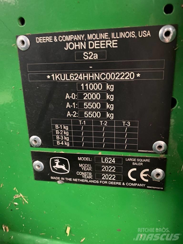John Deere L624 Kanttipaalaimet