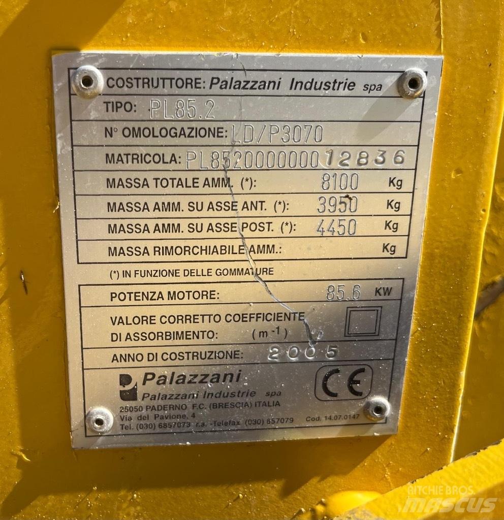 Palazzani PL 85.2 Pienkuormaajat