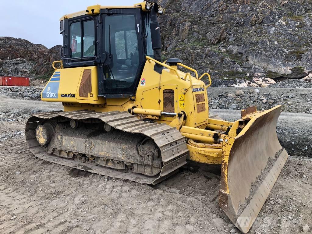 Komatsu D 51 PX-22 Telaketjupuskutraktorit