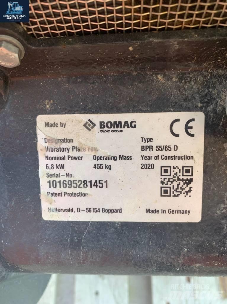 Bomag BPR 55/65 D Tärylevyt